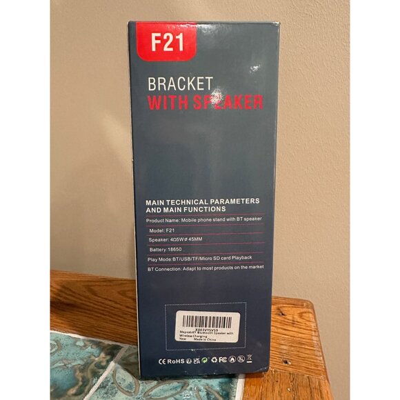 Wireless Charging Phone Stand with Speaker - Picture 6 of 8